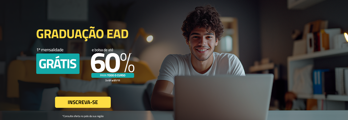 Oferta Graduação EAD - 01 a 07/11